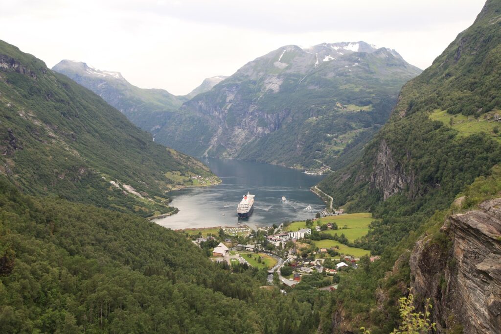 dovolená v norsku, geirangerfjord